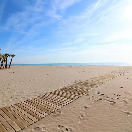 Apartment Global Properties, Con Terraza En Residencial Last Canet *